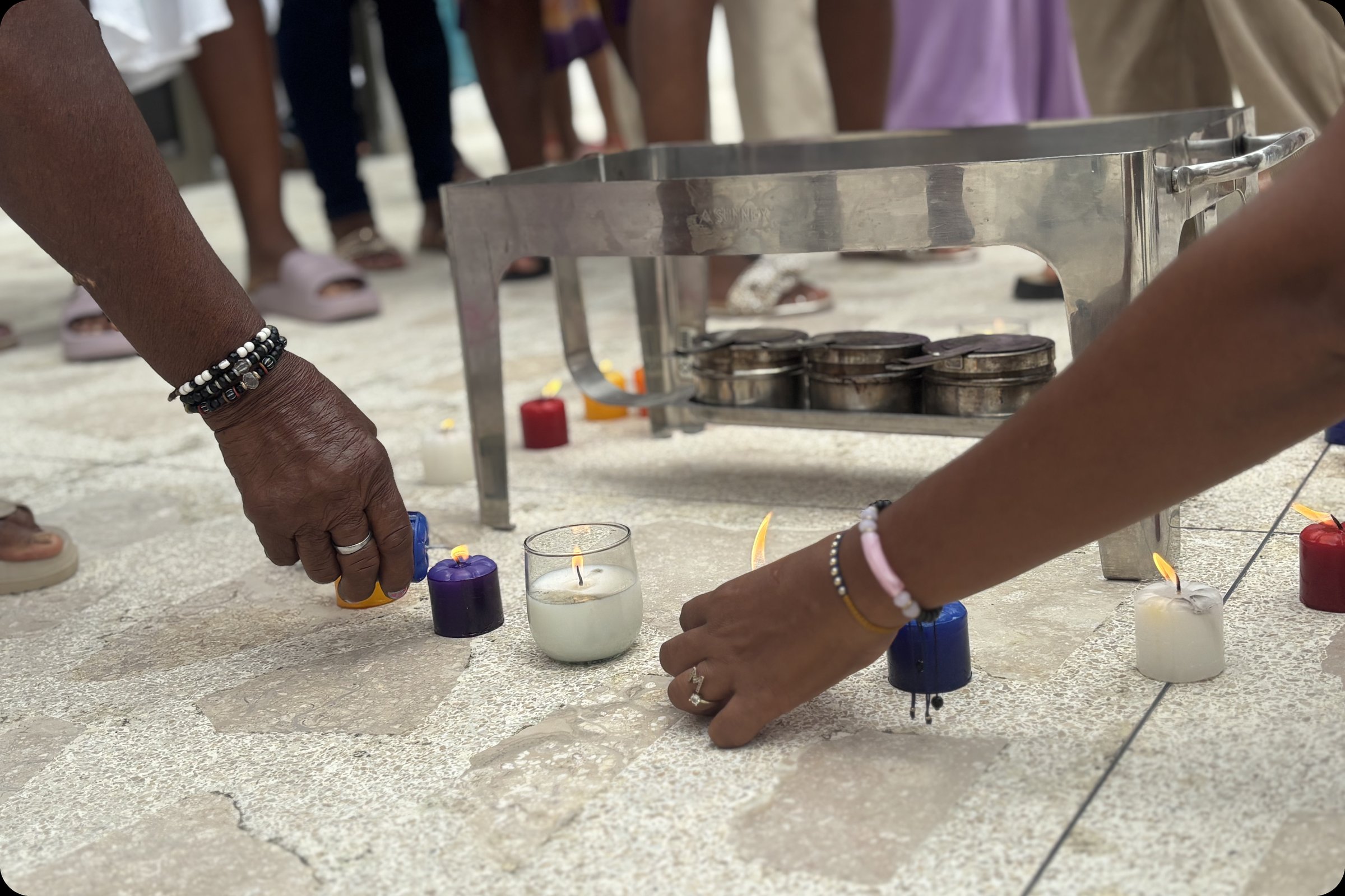 Ritual de cierre y sanación de las mujeres.